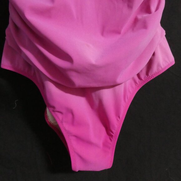 PROFILE By GOTTEX | size 12 | Pink One-Piece Swimsuit - Picture 8 of 16